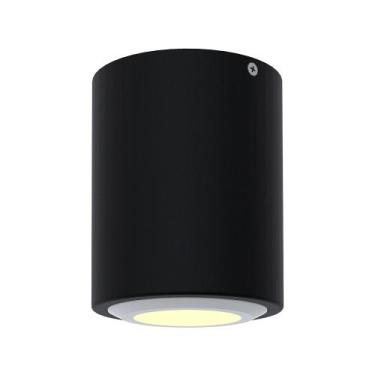 Imagem de Luminária plafon taschibra de sobrepor cannon par 38, PRETO