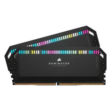 Imagem de Memória RAM Corsair Dominator Platinum RGB 32GB (2x16GB) DDR5 6200MHz 