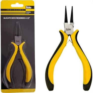 Imagem de Alicate Mini Eda 4.1/2'' Bico Redondo Profissional - 7Zi