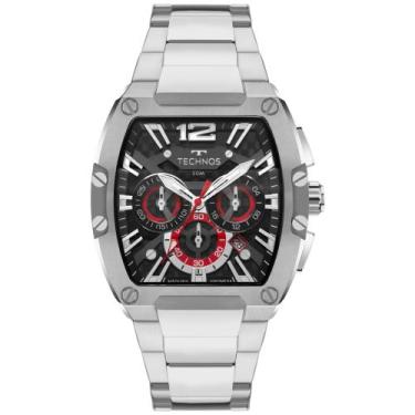 Imagem de Relógio Technos Masculino Ts Carbon Prata - JS25BDY/1P