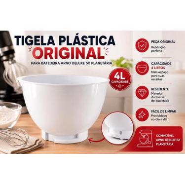 Imagem de Tigela Original Arno Planetária Neve SX80 SX84 - Reposição Resistente 