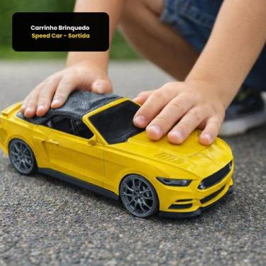 Imagem de Carrinho Esportivo Speed Car Brinquedo Infantil Conversível Corrida Re