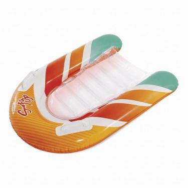Imagem de Boia Inflável Prancha Surf Infantil 79cm até 40kg Intex Laranja