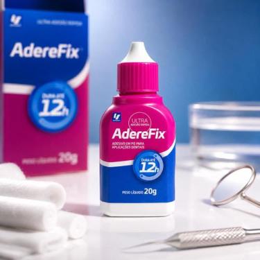 Imagem de AdereFix Adesivo em Pó para Prótese Dentária 20g