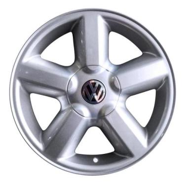 Imagem de Jogo de 4 Rodas Aro 15x6 4x100 VW Gol GTI Bola Prata ZK-460 TUBULAR - 