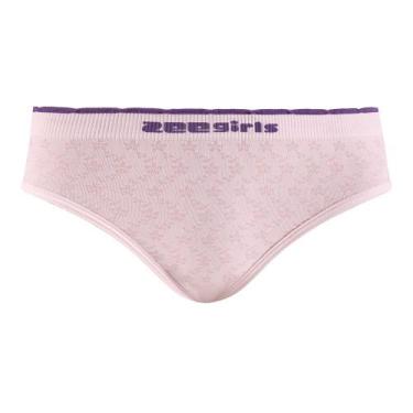 Imagem de Calcinha Tanga Infantil sem Costura Flowers Rosa - Zee Rucci, M