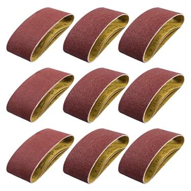 Imagem de 50 pcs 915 * 100mm Cintos abrasivos Sander Woodworking Metal Moedura Cintos de Polimento YYDFPIIA (Size : 80#)