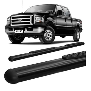 Imagem de Estribo F-250 OVAL OBLONGO PRETO C/D