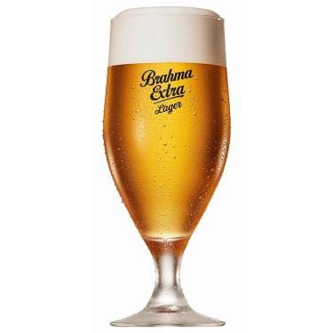 Imagem de Taça para Cerveja Globimport Brahma Lager 8600515 - 380 ml