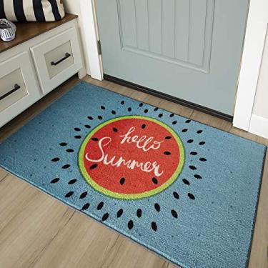 Imagem de Mohawk Home Tapete Aqua Hello Summer (60,96 cm x 101,64 cm (24" x 40")