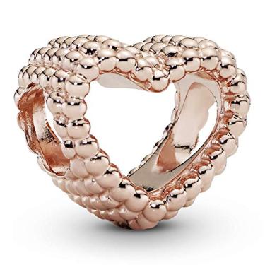 Imagem de Pandora Rose Beaded Heart Charm 787516