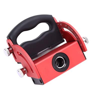 Imagem de Localizador de perfuração para marcenaria, 0°-90° Ângulo livremente ajustável Posicionador de furo para marcenaria, kit de furos de madeira 2 em 1 ferramentas manuais para uso doméstico, marcenaria DIY