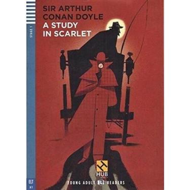 Imagem de A Study In Scarlet - Hub Young Adult Readers - Stage 1 - Book With Aud