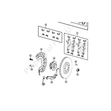 Imagem de Mopar 6509906AA - Parafuso Hex H