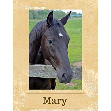 Imagem de Mary: Black Horse Personalised Notebook (Large)