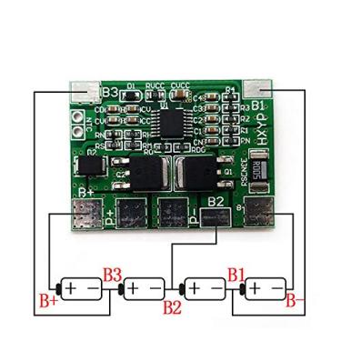 Imagem de daier 4S 8A 12,8V 18650 32650 LiFePO4 LiFe Carregador de bateria BMS Proteção PCB Board