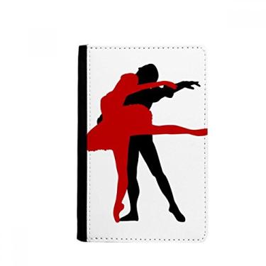 Imagem de Carteira Performance Social Dança Dueto Dança Passaporte Notecase Burse Carteira Carteira Carteira Cartão, Multicolor
