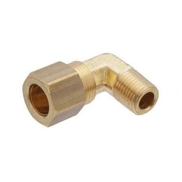 Imagem de KIT 5 COTOVELOS EMENDA TUBO NYLON MBB DIVERSOS MACHO 1/2 NPT X 1/4 NPT