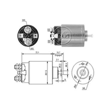 Imagem de Automático Motor de Partida TOWNER (ZM3698)