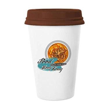 Imagem de Caneca chinesa de sopa de tubarão falsa de Hong Kong Caneca de café copo de cerâmica