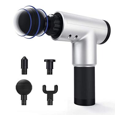 Imagem de YUNDOO Massageador Muscular, Massageador de Tecido Profundo Sem Fio para Músculos, Costas, Corpo, Pescoço, Pé, Ombro, Perna para Aliviar Dor Muscular e Rigidez, Terapia Miofascial