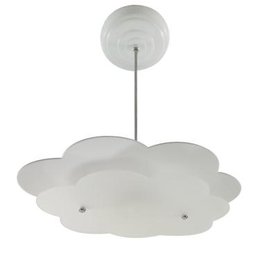Imagem de Luminária Pendente Nuvem Infantil Teto Quarto Bebê Criança