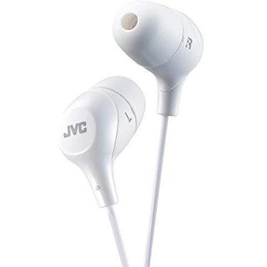 Imagem de JVC Fone de ouvido de espuma viscoelástica Marshmallow branco (HAFX38W)