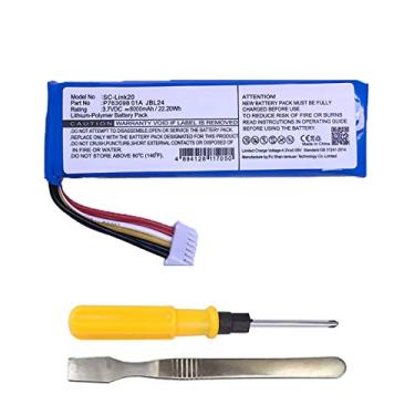 Imagem de CAESEA Bateria de reposição 6000mAh para JBL Link 20, compatível com número de peça P763098 01A