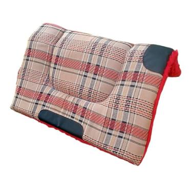 Imagem de Manta Para Selas Baixeiro De Pelúcia Ideal Para Cavalos (xadrez claro)