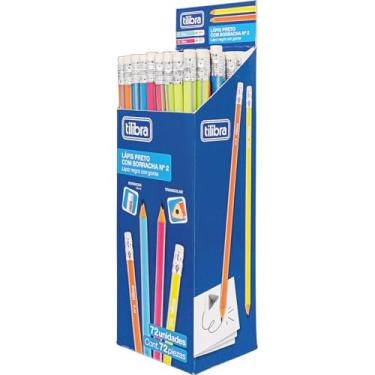 Imagem de Tilibra - Lápis Preto Triangular com Borracha N.2 Summer