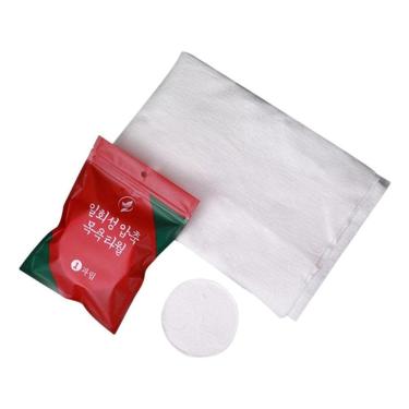 Imagem de Toalha Mágica Comprimido Banho Descartável 140x70cm Banheiro