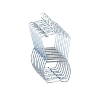 Imagem de Kit 100un. Cabide Silhueta Adulto Em Ps Cristal