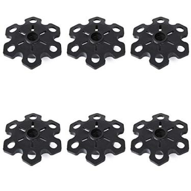 Imagem de Azarxis Pontas de borracha para bastões de trekking protetores de ponta de poste de substituição para a maioria das bengalas de caminhada padrão – absorção de choque, adiciona aderência e tração