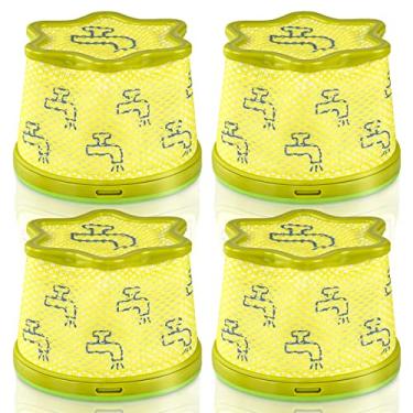 Imagem de Pacote com 4 pré-filtros de substituição para acessórios de aspirador de pó sem fio LG CordZero série A9, peças de reposição para filtro de vácuo ADQ74774001, A927KGMS, A925KSM, A913BM