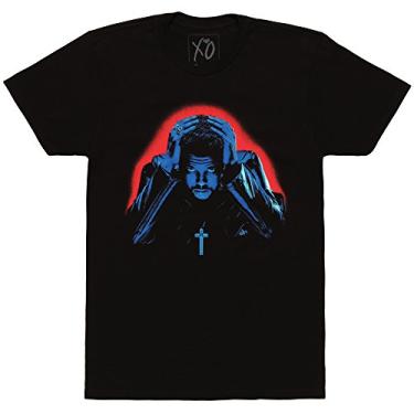 Imagem de Bravado Camiseta adulta com capa do álbum Starboy The Weeknd, Preto, M