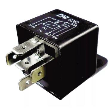 Imagem de Relé auxiliar universal 5 terminais 24v 40/10a c/sup dni0240