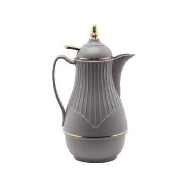 Imagem de Garrafa Térmica Café Chá 1 Litro Árabe Cinza Day Days Vacuum