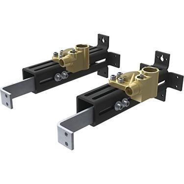 Imagem de Moen TS50200 Collection Kit de montagem de viga de piso com elevação dupla, válvula de encaixe