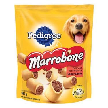 Imagem de Biscoito Pedigree Marrobone Carne Para Cães Adultos 500G