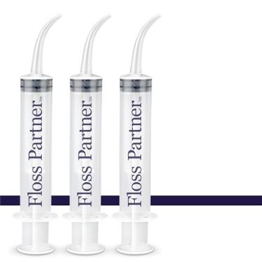 Imagem de FlossPartner Dental Pick Water Flosser. Menor tamanho de bolso portátil sem fio. Aparelhos dentários respiração gengiva. Fácil de transportar eficazmente reutilizável. Viagem trabalho escola