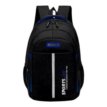 Imagem de Mochila Escolar Masculina Reforçada Sports Trabalho BL-1180 - Sunoro, 