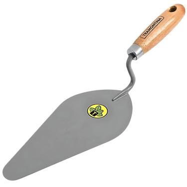 Imagem de Colher de Pedreiro 9 POL em Aço e Cabo de Madeira TRAMONTINA