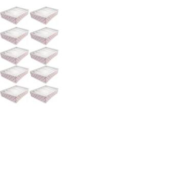 Imagem de Kit 10 Colmeia Organizadora Sutiã Tnt 33cm X 24cm X 8cm - Clink