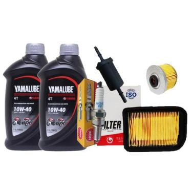 Imagem de Kit Revisao Fazer 150 Crosser 150 Troca Oleo Filtros Vela - YAMALUBE /