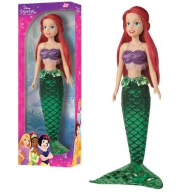 Imagem de Boneca Original Ariel Articulada Infantil Mini My Size Disney Menina C