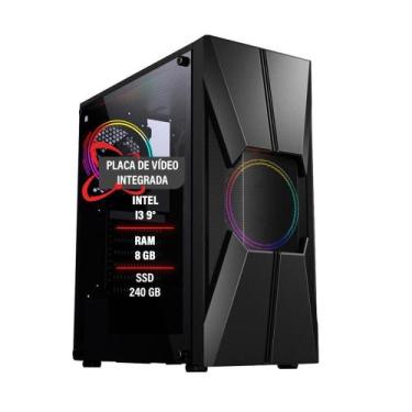Imagem de Computador Intel Core I3 9 Memória 8Gb Ddr4 Ssd 240Gb Fonte - Tech Fus