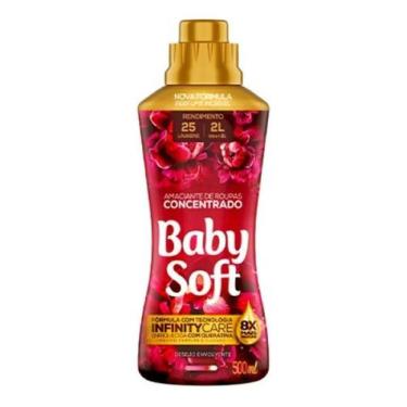 Imagem de Amaciante Baby Soft Conc Tq Envolvente - Vermelho 500Ml