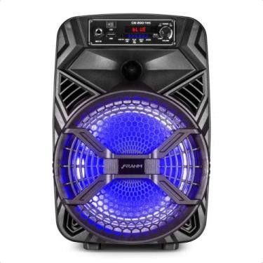 Imagem de Caixa de som Frahm Ativa 200W RMS Plástica de 8 pol. Bluetooth Usb Biv