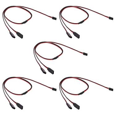 Imagem de OliRC 5pcs 24" / 600mm Servo Cable Y Harness Extension Cord 22awg 60 cores for RC Car Helicopter Servo Receiver Wire Lead(C145-5)