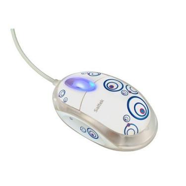 Imagem de Saitek Mouse óptico para notebook PM09Arb - Azul retrô